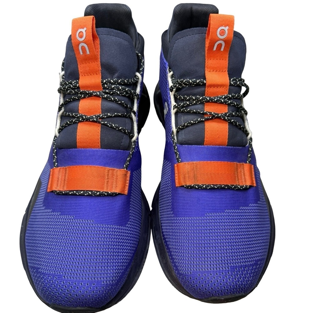 On Cloudnova Z5 Running Shoes Mens 10.5 Blue Orange CloudTec Sneakers - Picture 2 of 9